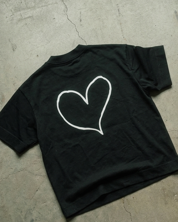 INGOODTASTE cropped tee (Black)