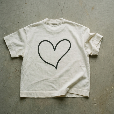 INGOODTASTE cropped tee (Cream)