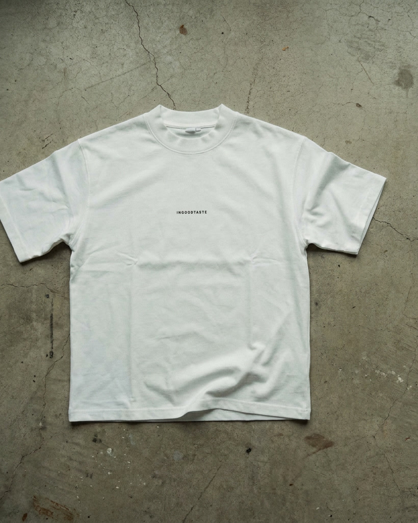 igt cropped tee (White)