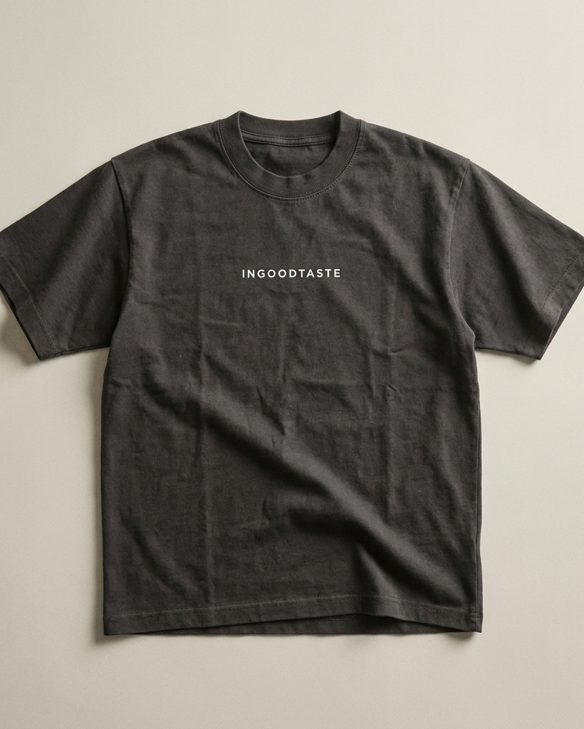 the namesake tee (smoke grey)