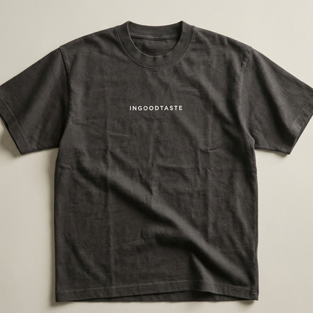 the namesake tee (smoke grey)
