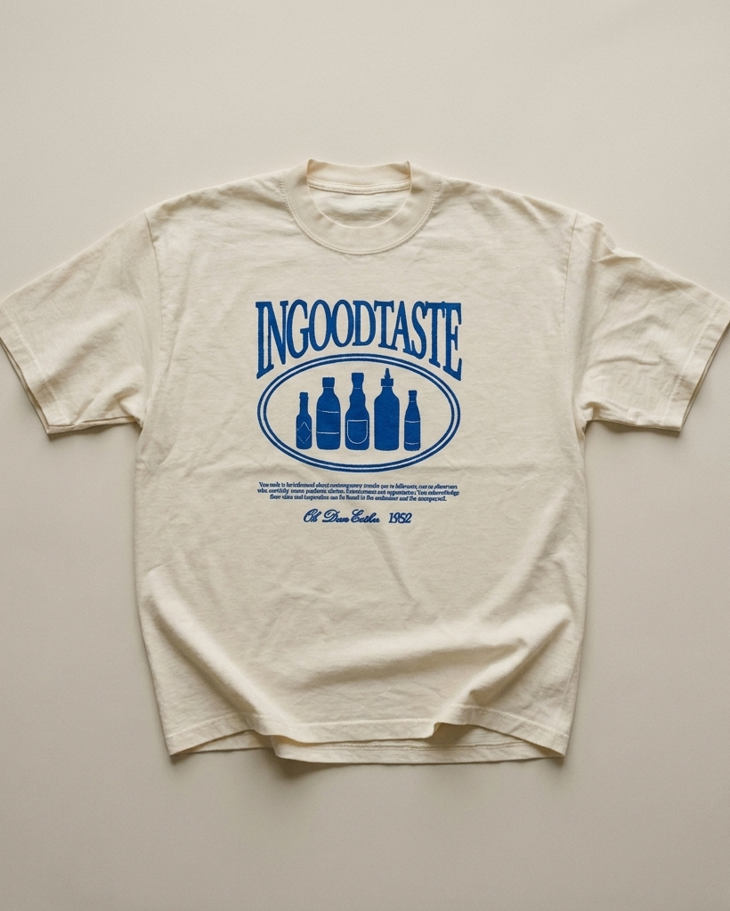 the 1952 tee (pastel cream)
