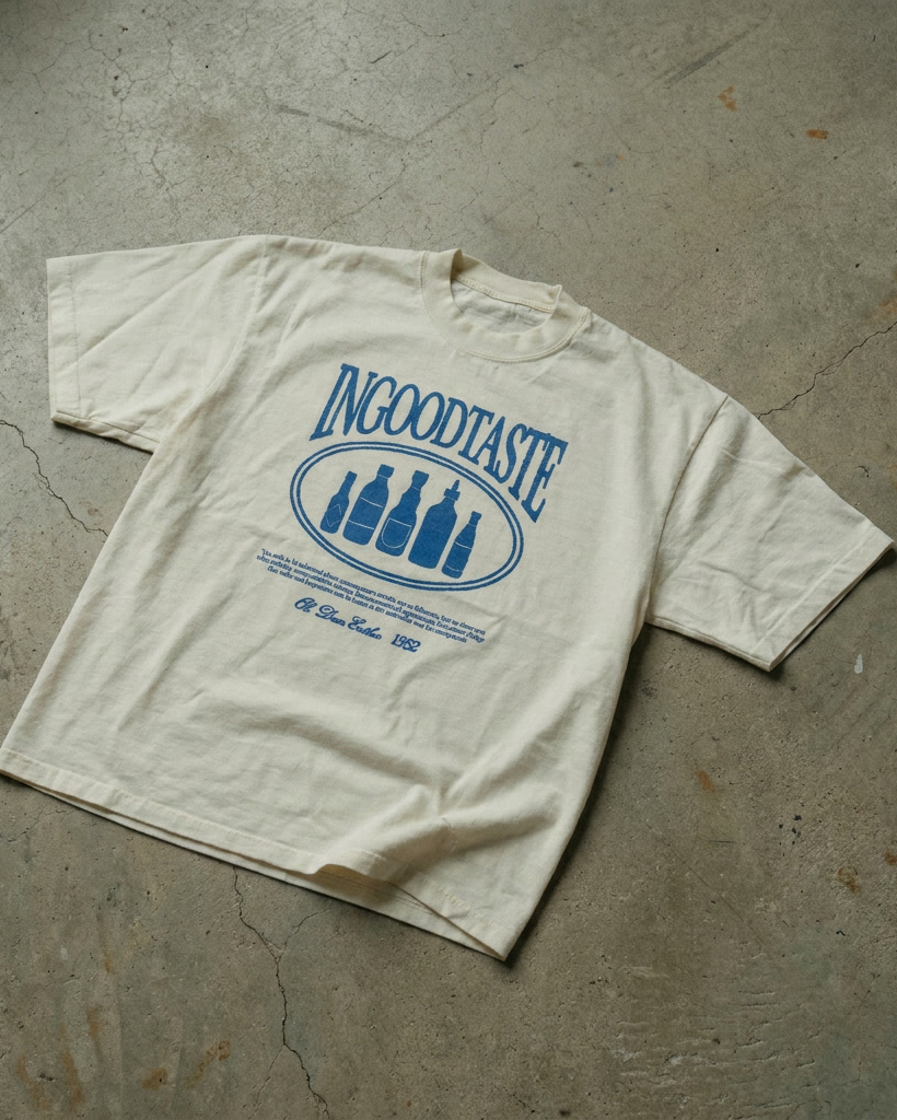 the 1952 tee (pastel cream)